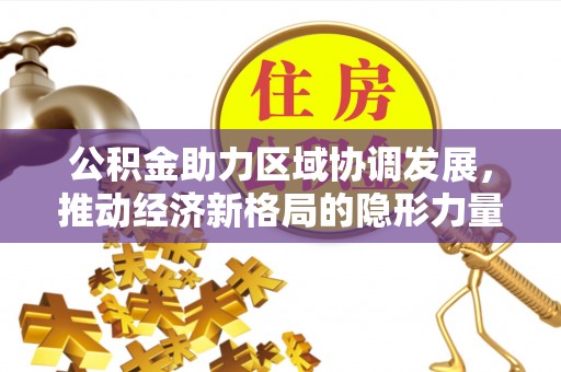 莆田公积金助力区域协调发展，推动经济新格局的隐形力量