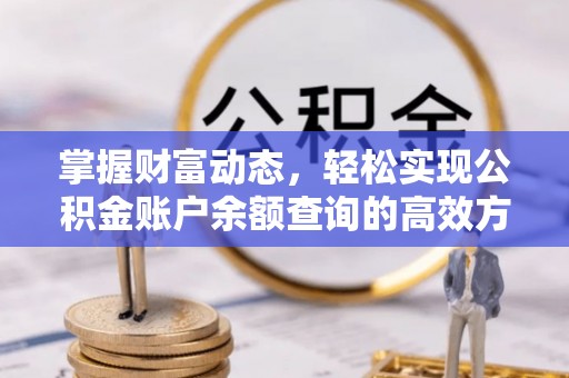 莆田掌握财富动态，轻松实现公积金账户余额查询的高效方法
