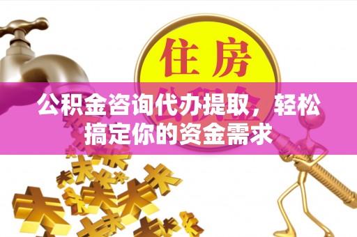 莆田公积金咨询代办提取，轻松搞定你的资金需求