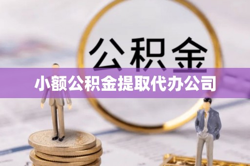莆田小额公积金提取代办公司