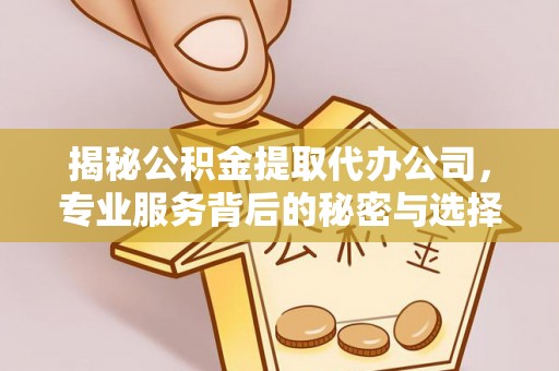 莆田揭秘公积金提取代办公司，专业服务背后的秘密与选择指南
