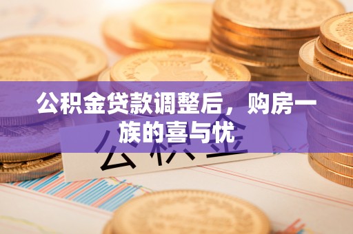 莆田公积金贷款调整后，购房一族的喜与忧