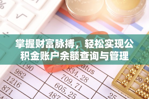 莆田掌握财富脉搏，轻松实现公积金账户余额查询与管理