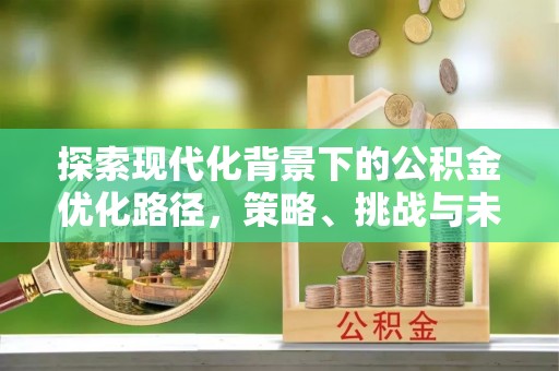 莆田探索现代化背景下的公积金优化路径，策略、挑战与未来展望