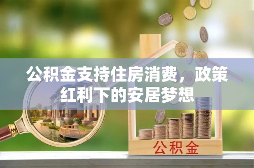 莆田公积金支持住房消费，政策红利下的安居梦想