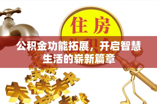 莆田公积金功能拓展，开启智慧生活的崭新篇章