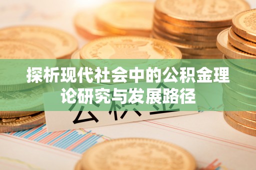 莆田探析现代社会中的公积金理论研究与发展路径