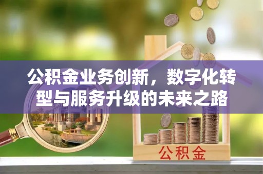 莆田公积金业务创新，数字化转型与服务升级的未来之路