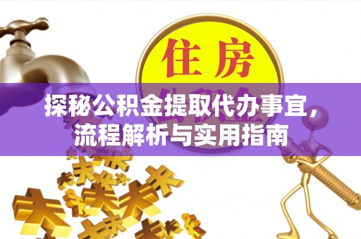 莆田探秘公积金提取代办事宜，流程解析与实用指南