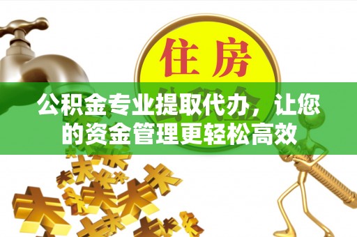 莆田公积金专业提取代办，让您的资金管理更轻松高效