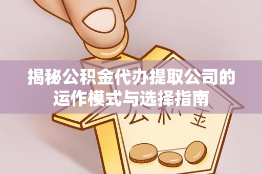 莆田揭秘公积金代办提取公司的运作模式与选择指南