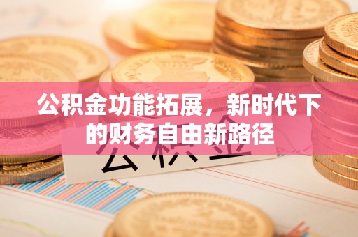 莆田公积金功能拓展，新时代下的财务自由新路径
