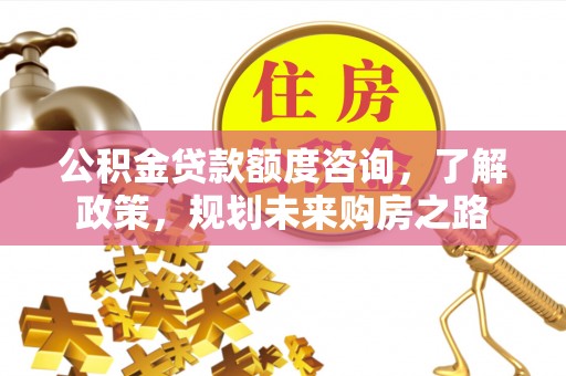 莆田公积金贷款额度咨询，了解政策，规划未来购房之路
