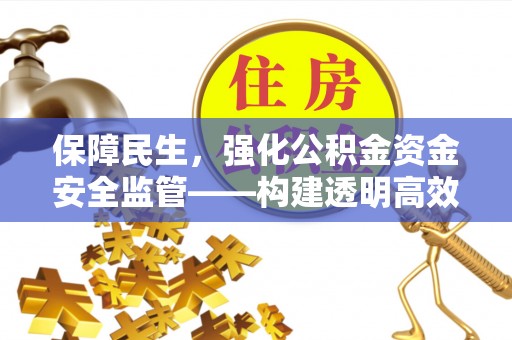 莆田保障民生，强化公积金资金安全监管——构建透明高效的管理体系