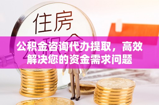 莆田公积金咨询代办提取，高效解决您的资金需求问题